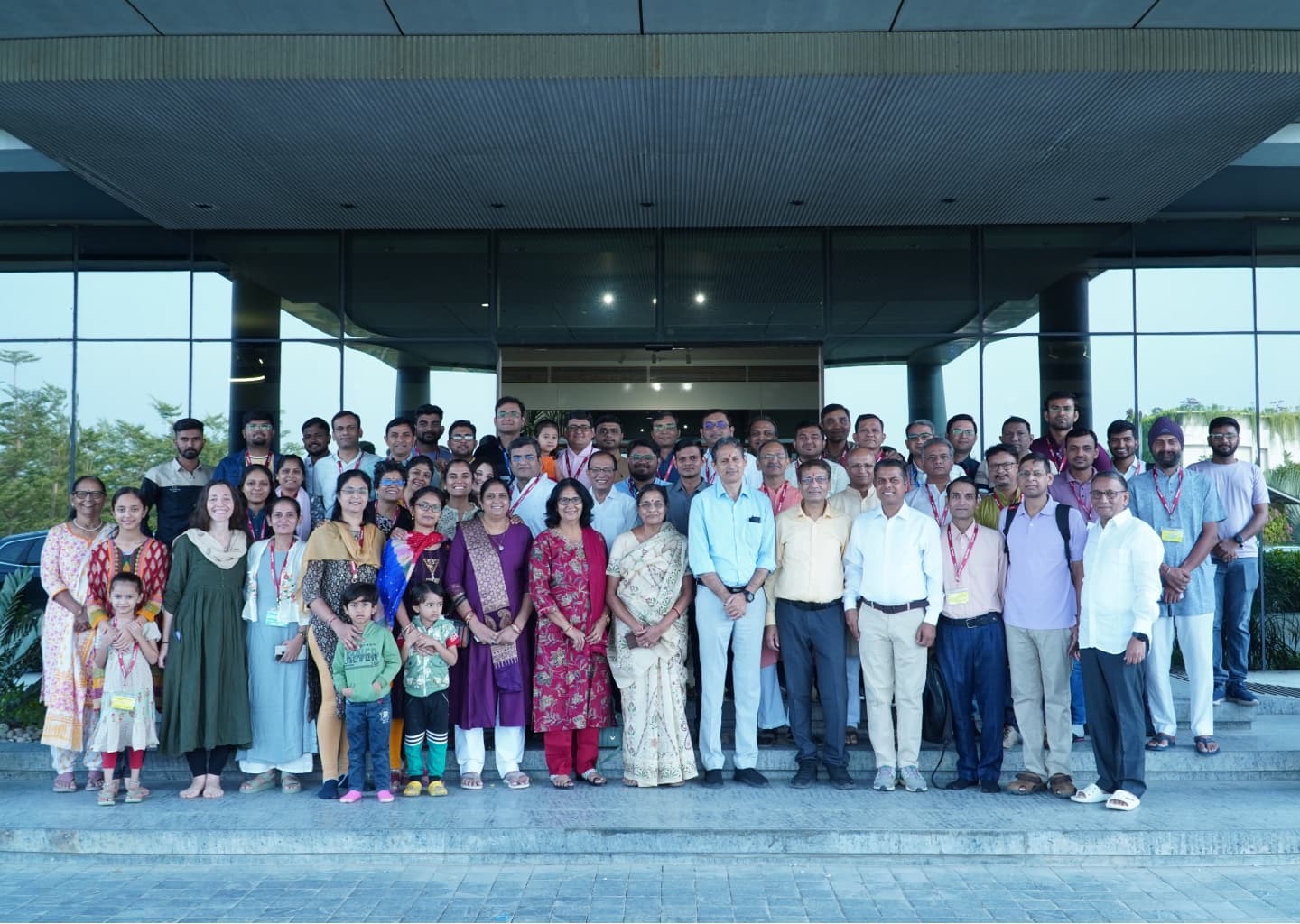 The Global Guardians School community gathered at the campus