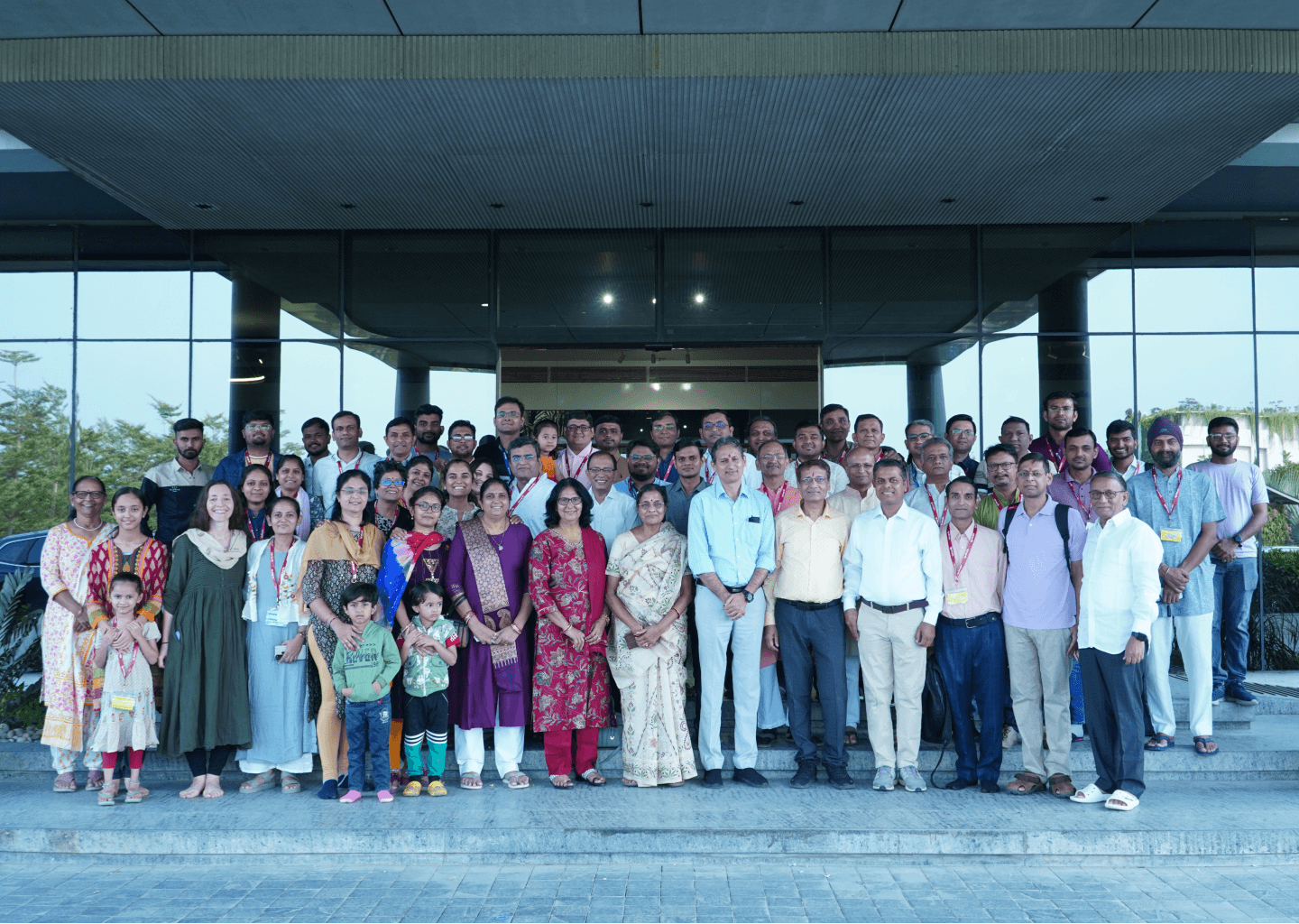 The Global Guardians School community gathered at the campus